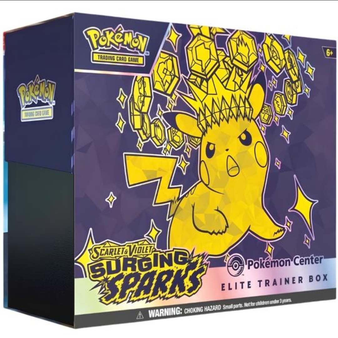 Pokémon TCG: Scarlet & Violet—Surging Sparks Pokémon Center Elite Trainer Box