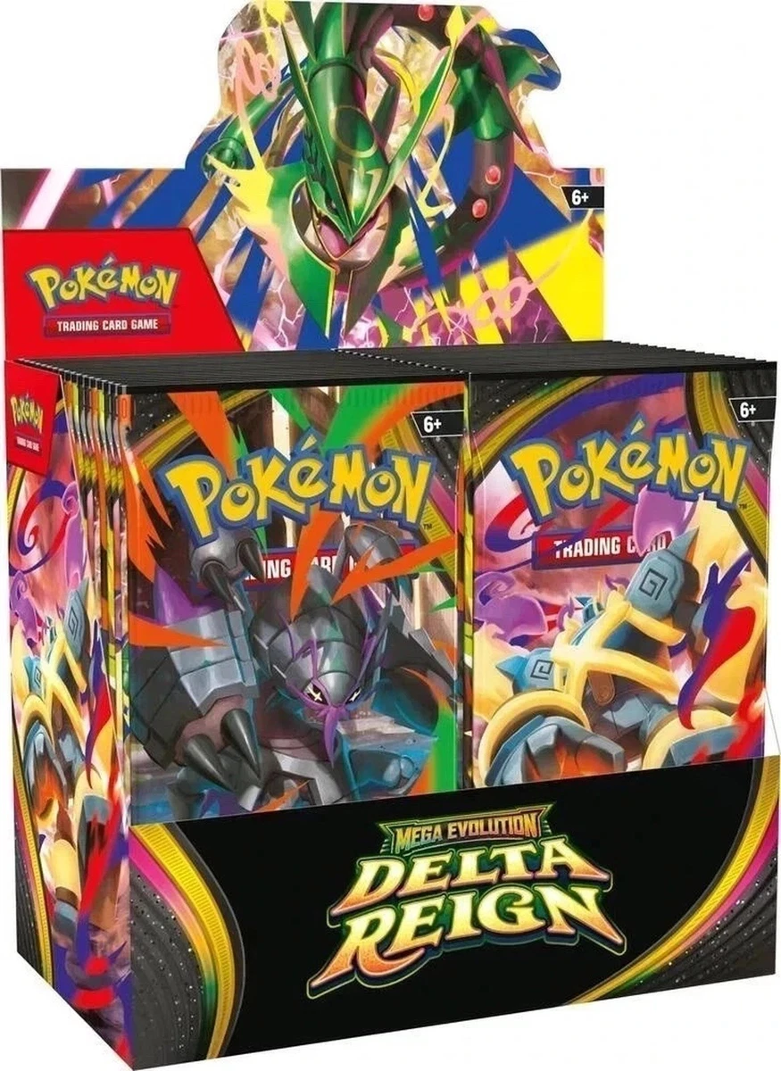 Pokémon TCG Mega Evolution – Delta Reign Booster Box (Factory Sealed Presale)