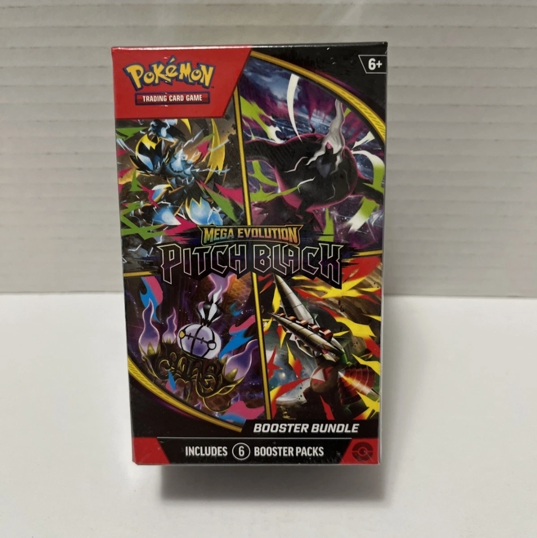 Pokémon TCG: Mega Evolution—Pitch Black Booster Bundle – Factory Sealed