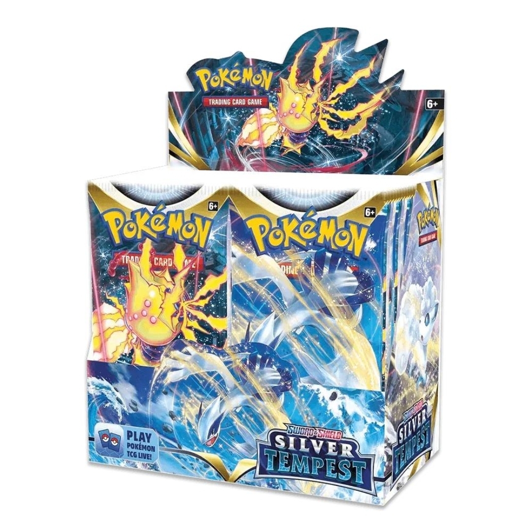 Pokémon TCG: Sword & Shield—Silver Tempest Booster Box