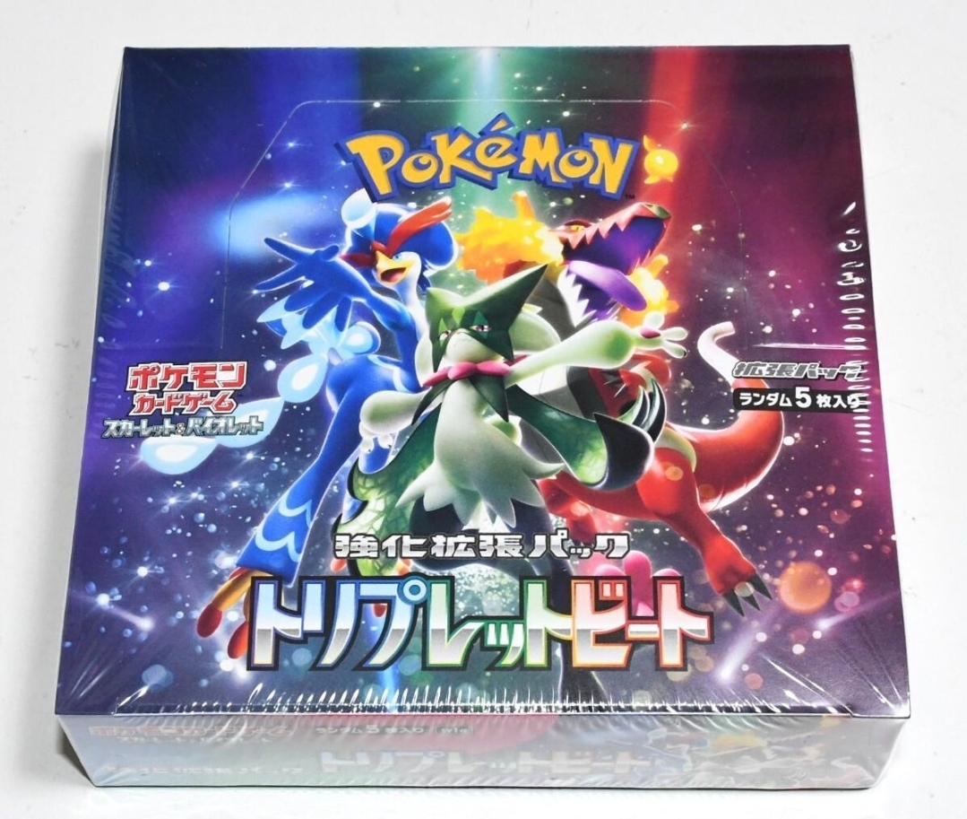 Pokémon Card Game: Scarlet & Violet—Triplet Beat Japanese Booster Box