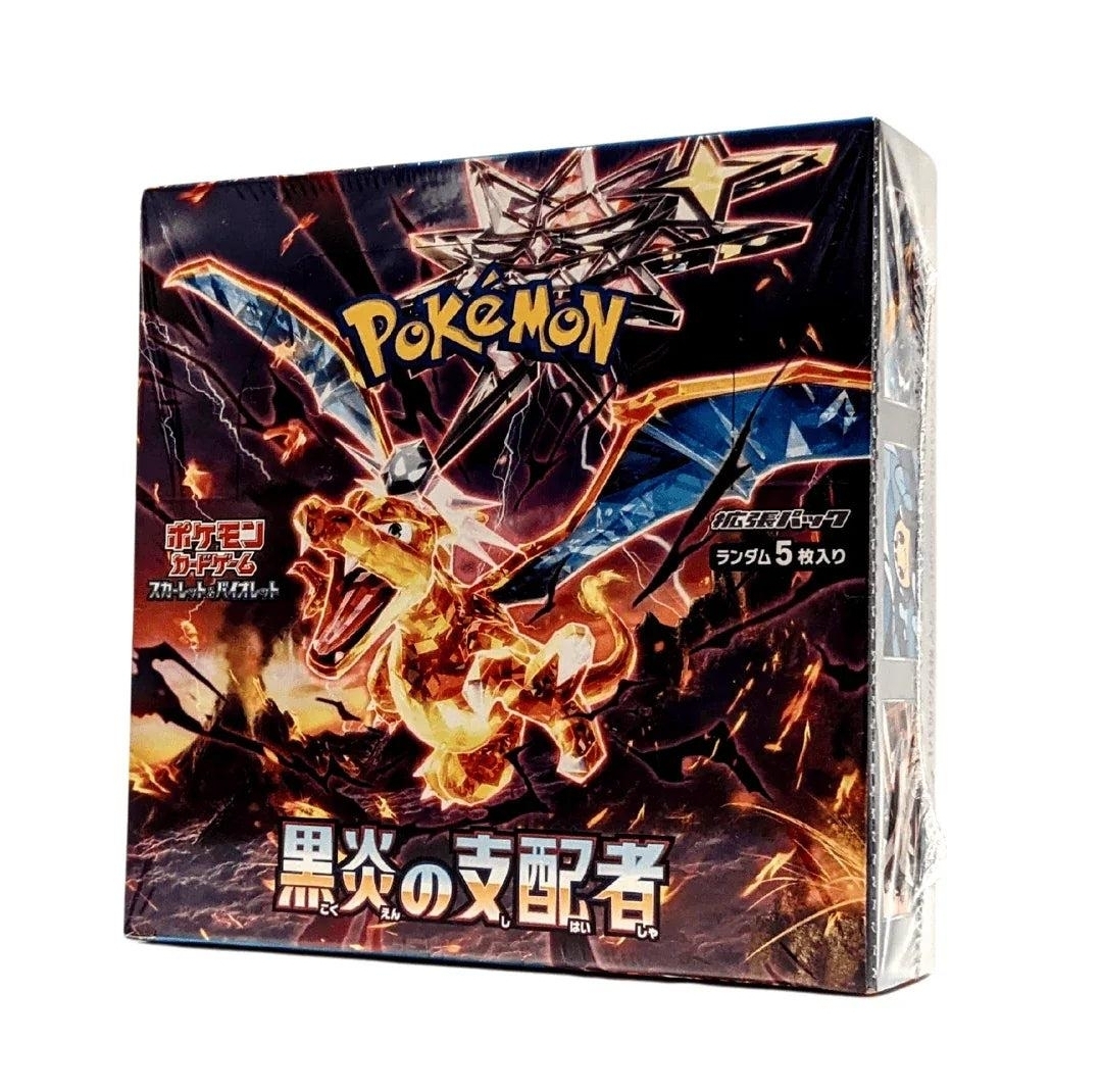 Pokémon TCG: Ruler of the Black Flame Japanese Booster Box (SV3)
