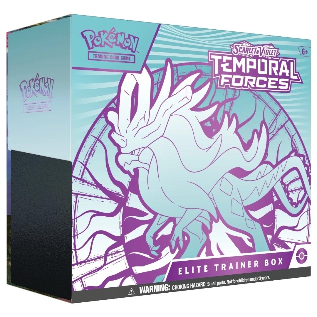 Pokémon TCG: Scarlet & Violet—Temporal Forces Walking Wake Elite Trainer Box