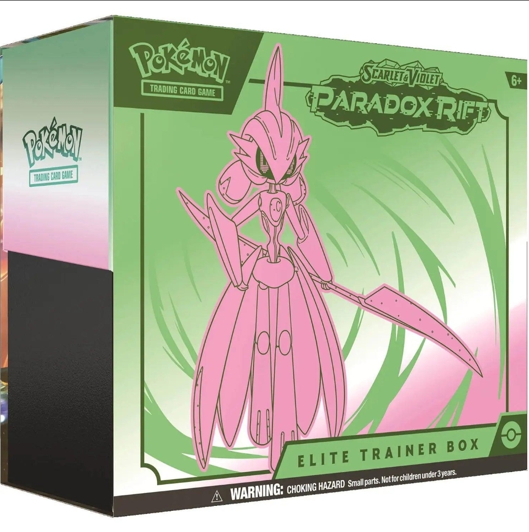 Pokémon TCG: Scarlet & Violet—Paradox Rift Iron Valiant Elite Trainer Box