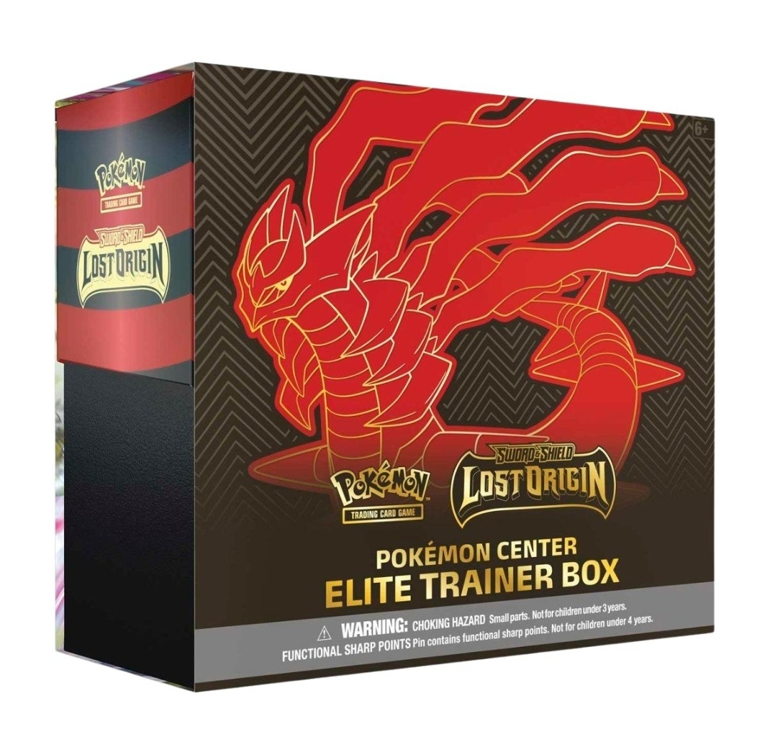 Pokémon TCG: Sword & Shield—Lost Origin Pokémon Center Exclusive Elite Trainer Box
