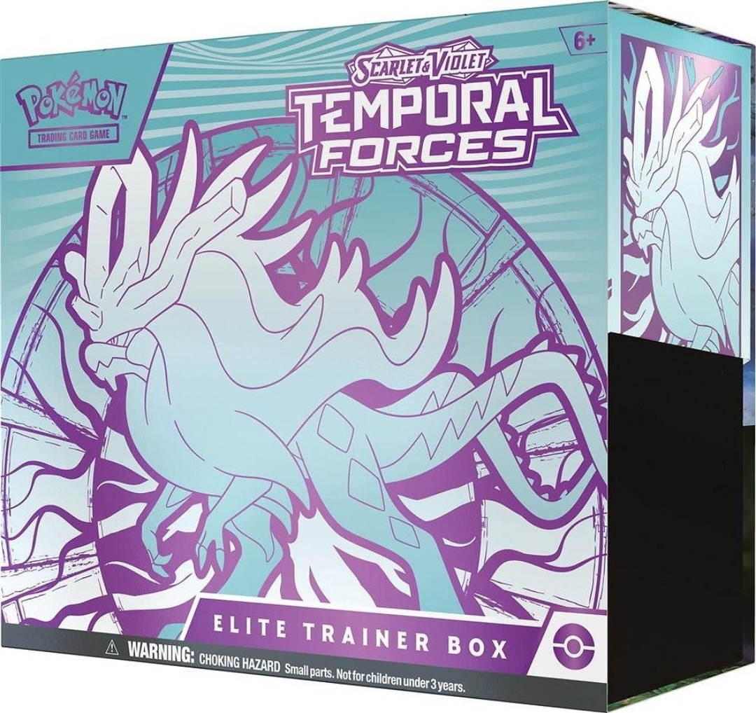 Pokémon TCG: Scarlet & Violet—Temporal Forces Elite Trainer Box (Walking Wake)