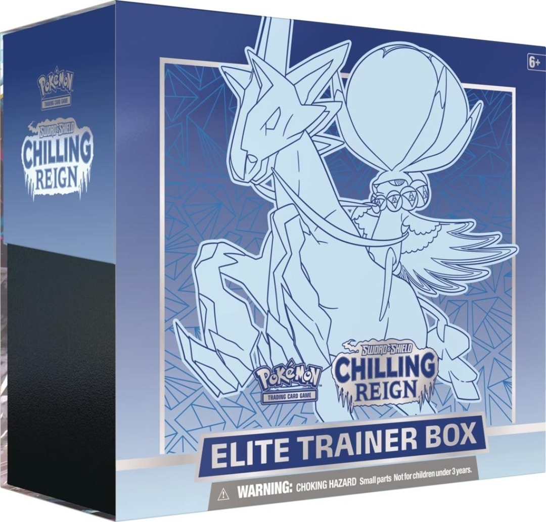Pokémon TCG: Chilling Reign — Ice Rider Calyrex Elite Trainer Box