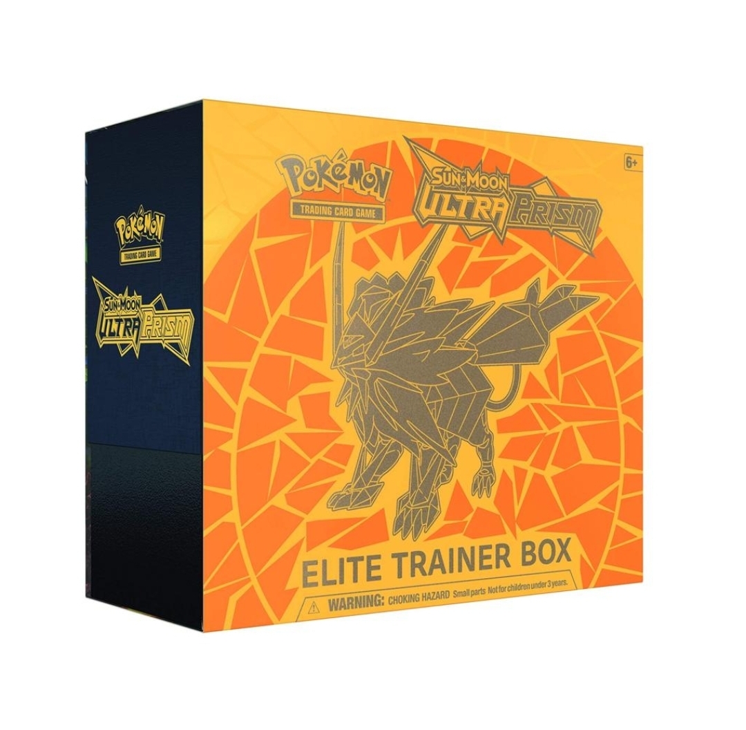 Pokémon TCG: Sun & Moon—Ultra Prism Solgaleo Elite Trainer Box (French Version)