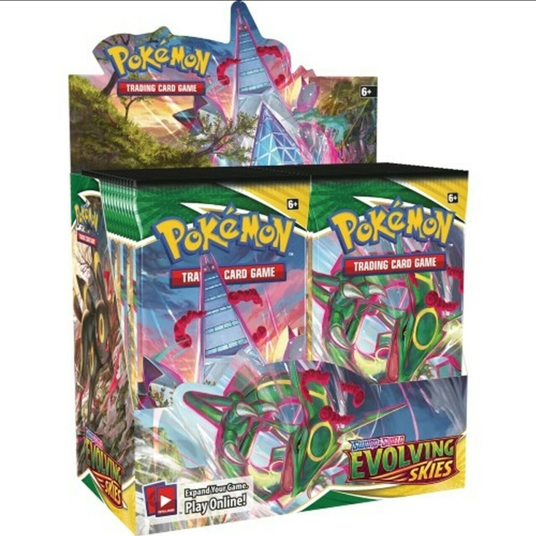 Pokémon TCG: Sword & Shield—Evolving Skies Booster Box